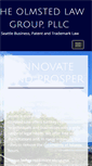Mobile Screenshot of olmstedlawgroup.com